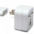 All in One Travel Plug Adapter kit 3 sets(WUA-004-PP)