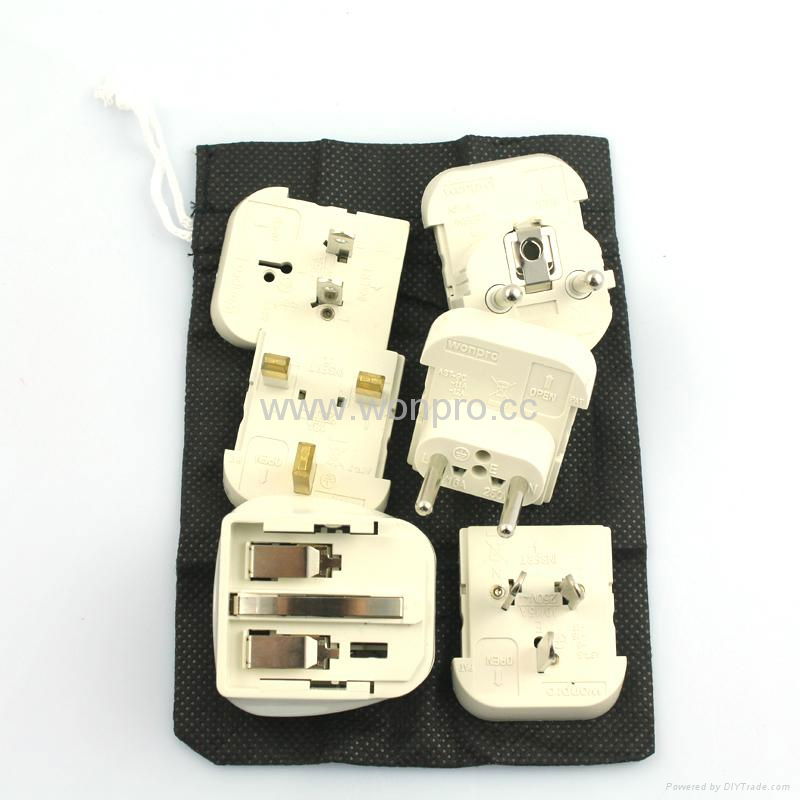 Euro type Universal Travel Adapter Kit(OASTGF-P5vs) 3