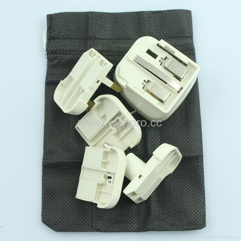 Euro type Universal Travel Adapter Kit(OASTGF-P4) 3