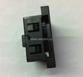 Inlay Way 1 gang Industrial BS UK Socket 2P+E(BSF-R7-BK 13A)