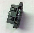 Inlay Way 1 gang Industrial BS UK Socket 2P+E(BSF-R7-BK 13A) 4