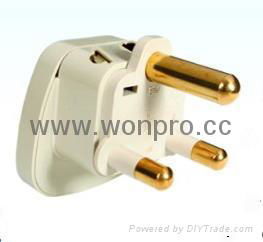 EUROPEAN style universal adapter w/2-pin receptacle(WASGFDBvs Series) 4