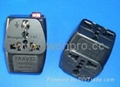 Universal dual travel adapter w/switch（WSAII Series) 2