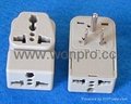 Wonpro universal twin travel adapter (socket plug )(WAII series) 2