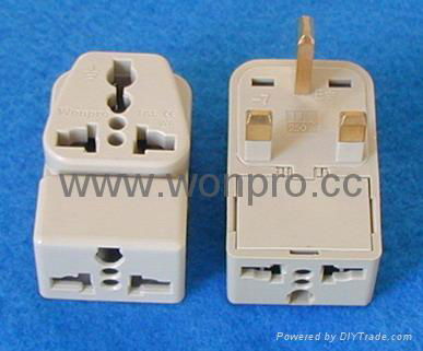 Wonpro universal twin travel adapter (socket plug )(WAII series) 4