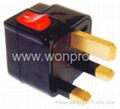 Wonpro travel adapter w/switch series (socket plug)（WSA Series）