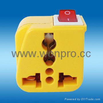 Wonpro universal travel adapter color series(socket plug) 4