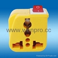 Wonpro universal travel adapter color series(socket plug) 4