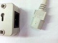 3 gang Universal Outlet Power Strip with IEC C14 port 8