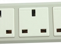 6 gang UK Receptacle with general-switch Extension Adapter  4