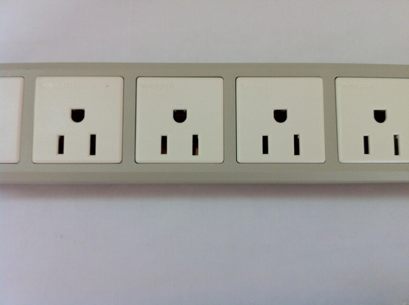5 gang USA type  outlet extension power strip  5