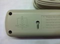 5 gang USA type  outlet extension power strip(WE5R5A-IU105)  7