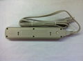 5 gang USA type  outlet extension power strip(WE5R5A-IU105)  8