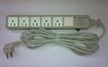 5 gang  US socket  extension with