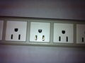 5 gang  US socket  extension with indicator 4M power cord 2