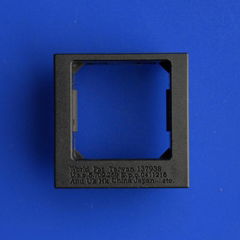 Wonpro稳不落工业单孔阻燃塑料面板框架卡入嵌入式工作平台BSF黑