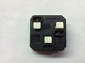 Universal receptacle module in black 2P+E(R4-BK)