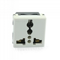 Universal Industrial Receptacle 2P+E 20/16A 250V 7KV(R4T-W)