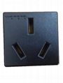 China Standard 3-pole Aircon. Socket 16A(R16A-BK)