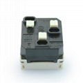 China Standard 3-pole 10A Socket(R16-W) 2