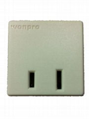 China standard 2 pole socket-outlets in white 10A250V(R6-W)