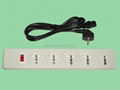 3，5，6 gang universal outlet power strip