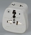 Wonpro Univeral Safety Travel Adapter w/ 2-pin Universal Socket （WASDBvs Series） 1