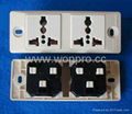 Buried type2 gang Industrial universal socket(WF-9II.R4-W etc.)