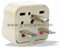 US 220V Plug Adapter (Grounded, NEMA 6-15P)(WA-18)