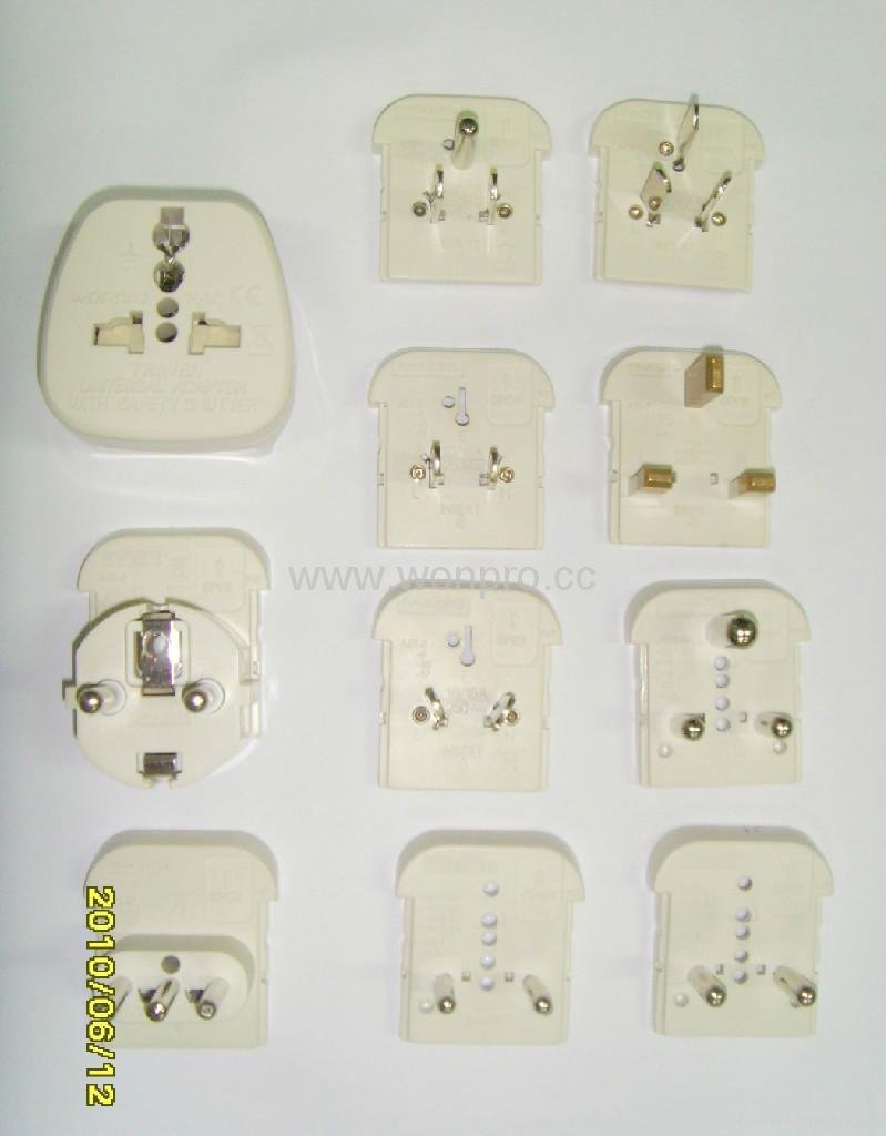 All in One Travel Adapter Kit(OAST-P10-PP) 2