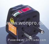 Russia Plug Adapter (Ungrounded)(WA-9B-BK)