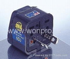 Australia Plug Adapter (Ungrounded)(WA-17-BK)