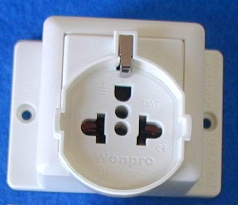 外露式一位多用插座(WF-7.R5B-W) 2