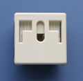 Universal receptacle+L shaped safety receptacle(2P+E)  2