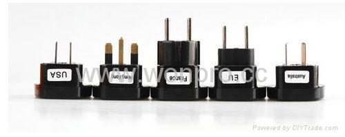 Wonpro universal safety travel adapter black series(WAS-BK series) 2