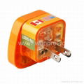 Japan, US  Ungrounded Plug Adapter(WASvs-6.O.YL.L) 1