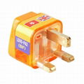 UK, Iraq  Grounded Plug Adapter(WAvs-7.O.YL.L) 1