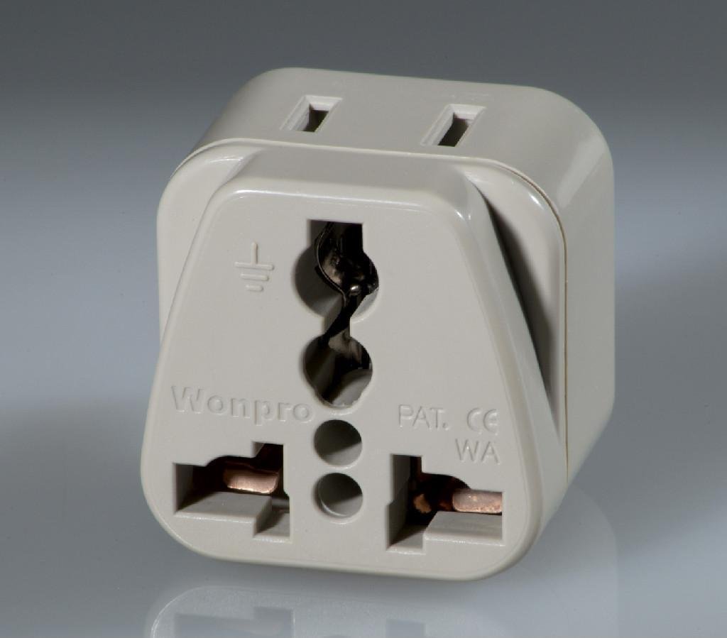 Japan, US   Ungrounded Plug Adapter(WAD-5-W) 2