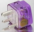 India Plug Adapter (Grounded) (WADB-10.P.PL.L)
