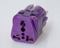 Schuko  Grounded Plug Adapter(WADB-9.P.PL.PL) 2