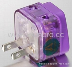 US  Grounded Plug Adapter(WADB-6.P.PL.L)