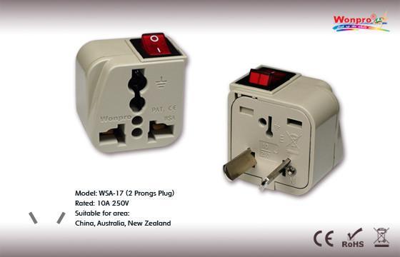 澳洲式万用转换器（WSA-17-W）