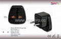South America Plug Adapter (Ungrounded)(WAS-9A.BK)