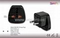 Russia Plug Adapter (Ungrounded)(WAS-9B.BK) 1