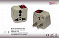 Japan, US   Ungrounded Plug Adapter（WSA-6-W）