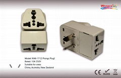 Australia Plug Adapter (Grounded) （WAII-17）