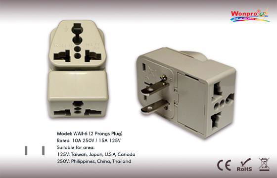 日本式萬用轉換器(WAII-6)