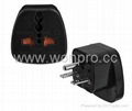 US 220V Plug Adapter (Grounded, NEMA 6-15P)(WAS-18.BK)