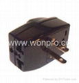 Wonpro Universal Tri-socket Travel Adapter （WAIIIv Series）