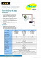 FSP700 thermal flow sensor with display